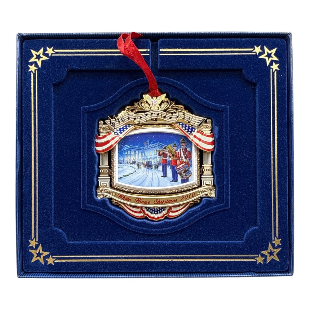 2010 White‎ House Historical Association Christmas Ornament Music at White House